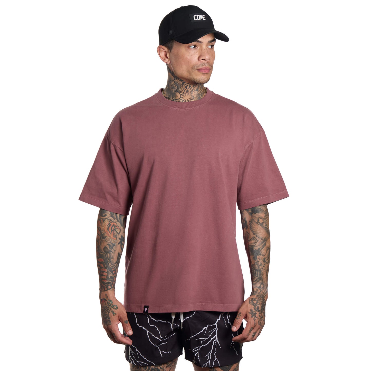 (New) Heavyweight Tee - Berry