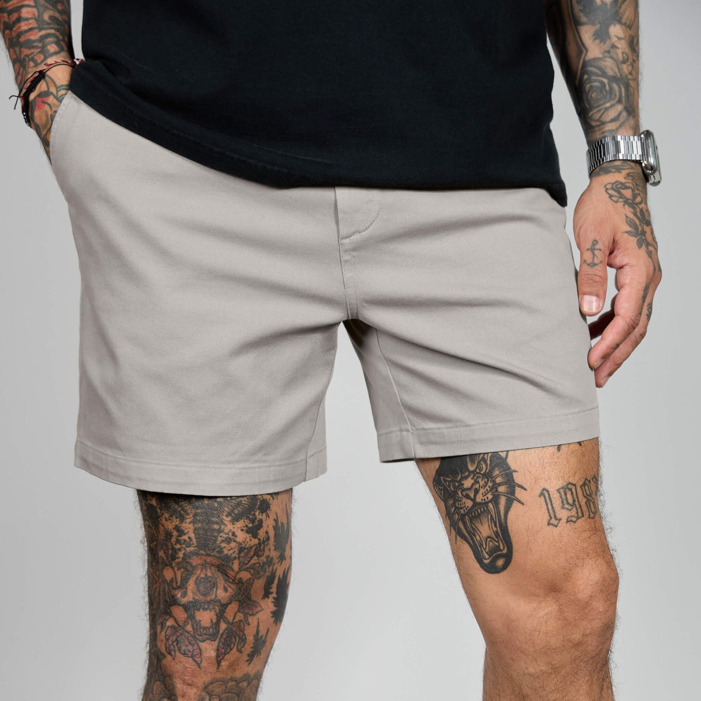 Chino Shorts - Limestone